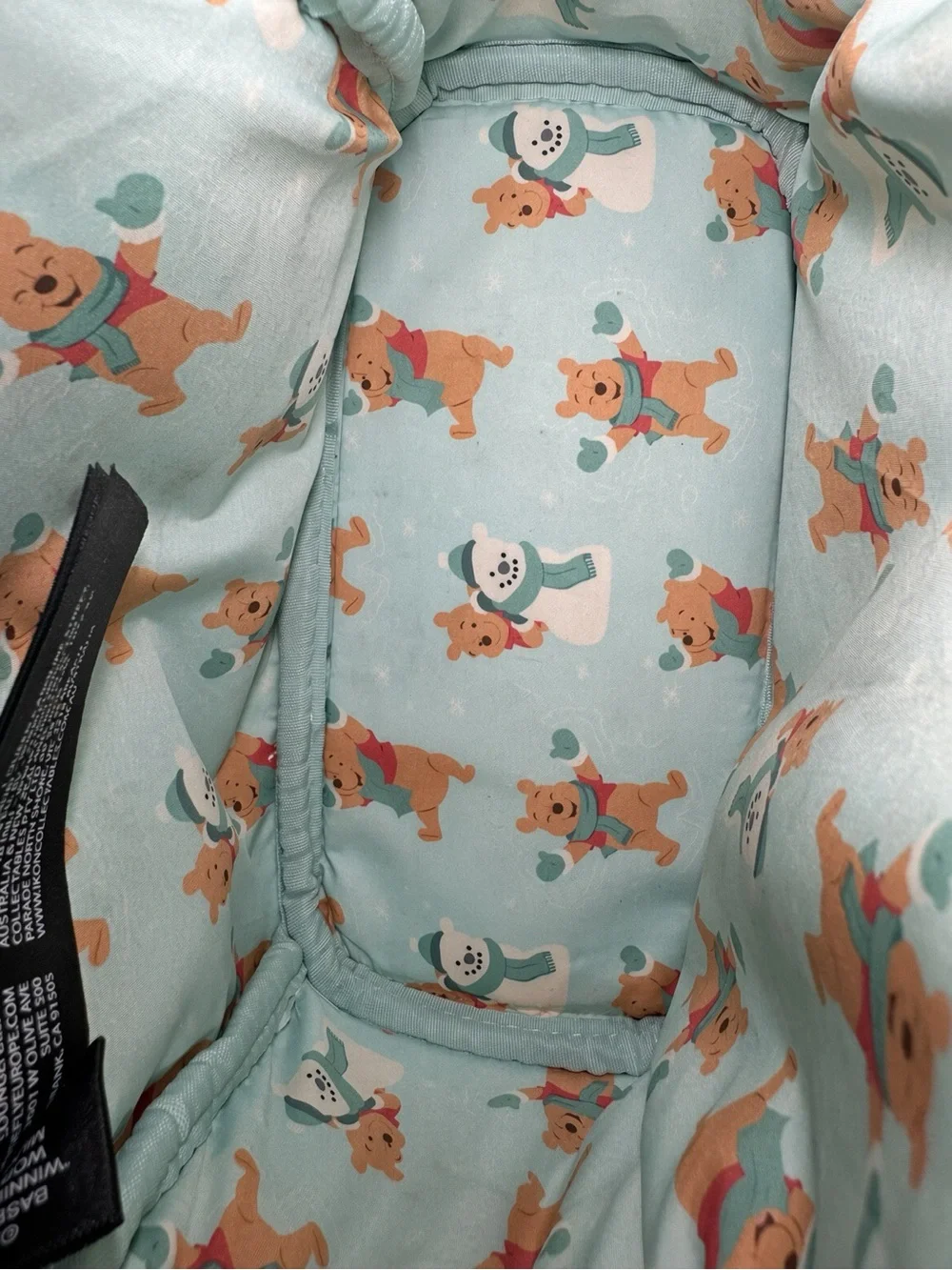 Loungefly Winnie the Pooh Snow Day Mini Backpack